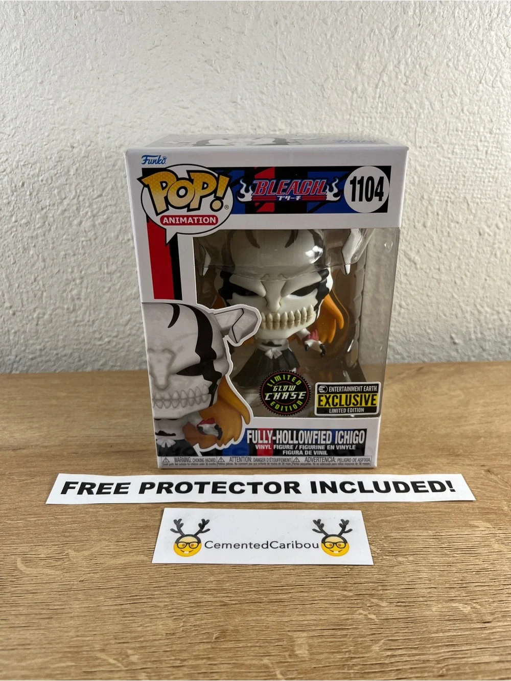 Fully-Hollowfied Ichigo Glow Chase Funko Pop #1104 Entertainment Earth NEAR MINT